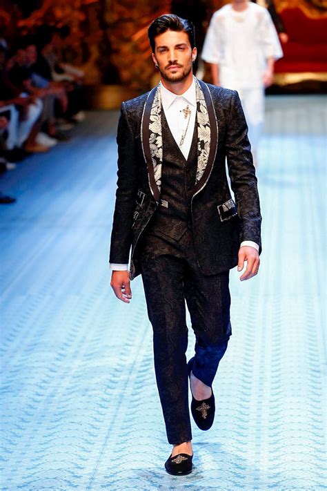 dolce gabbana men's clothes|dolce and gabbana models men.